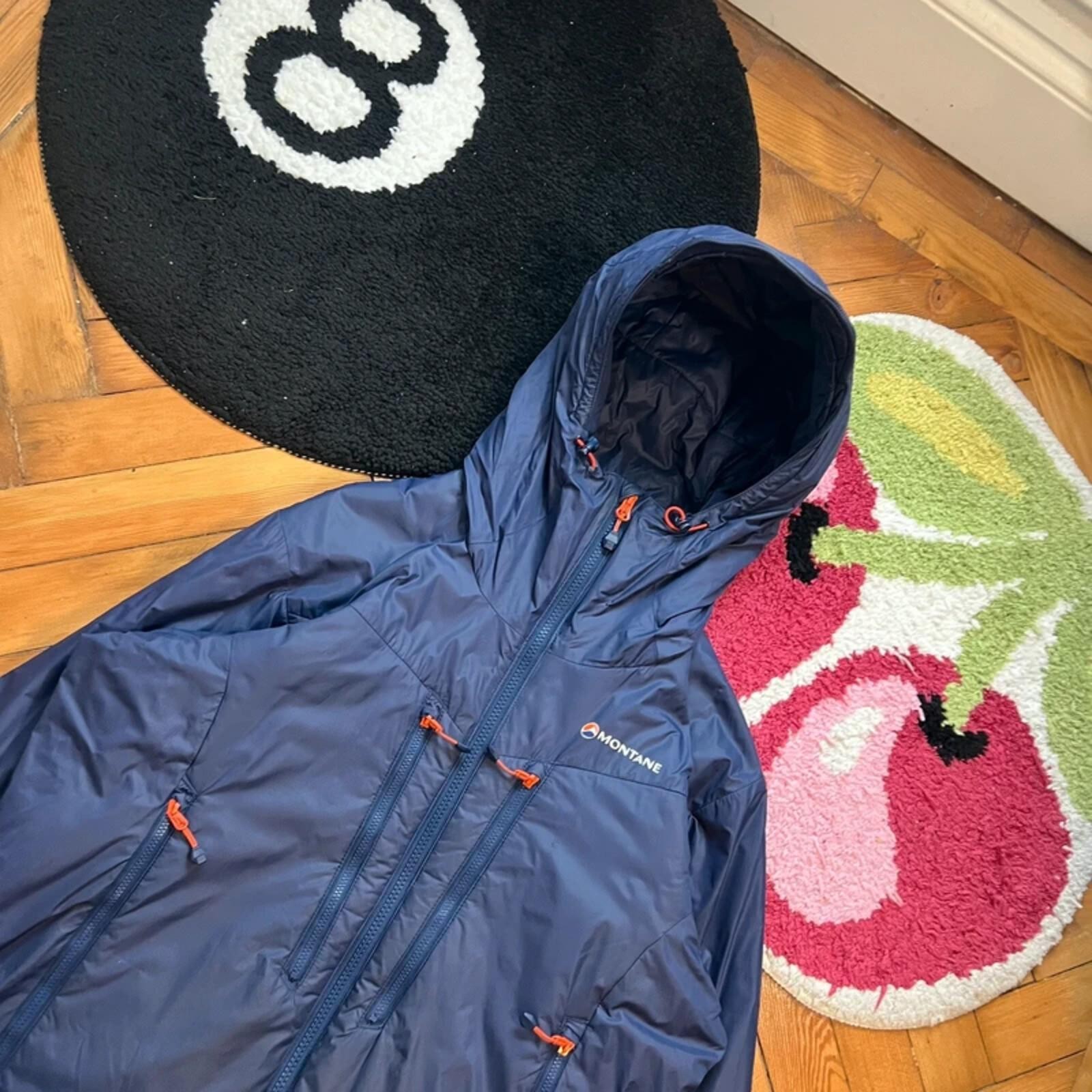 Montane Navy Primaloft Pertex Quantum Hooded ‘Flux’ Jacket image 4