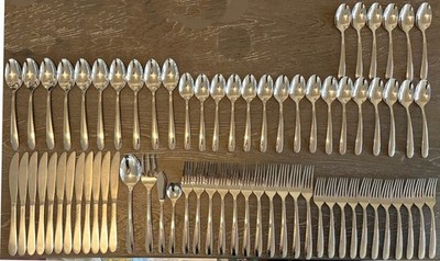 Haledon Stainless by Cambridge Silver Glossy, Plain, Teadrop Tip 70pc set
