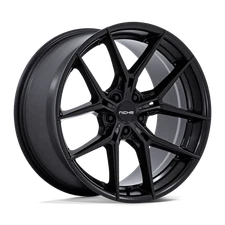 Niche NC279 PRODIGY 5 18X8.5 +35 Matte Black Wheel Rim 5X100 (QTY 4)