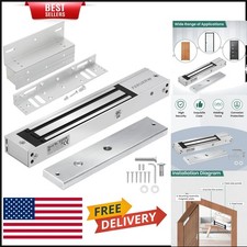 Portable Electric Magnetic Lock for Residential  Commercial Use - 600LBS Power