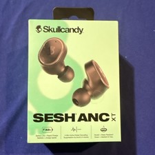 Skullcandy Sesh ANC XT Wireless Earbuds Black Bluetooth Active Noise Cancelling