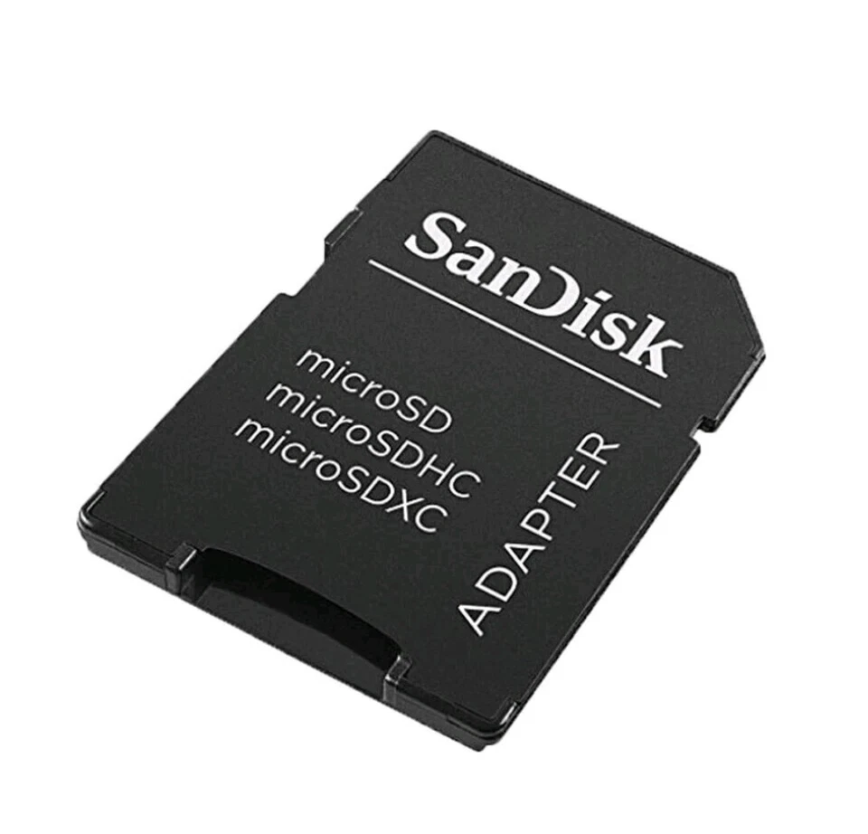 SANDISK MICRO SD Card Adapter SDHC SDXC MEMORY CARD ADAPTOR CONVERTER - Image 3 of 4