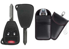 Key Fob Remote 2007-2017 Jeep Patriot FCC: OHT692427AA MPN: 56040649AC w/Case