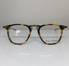 New Vintage Beau Monde Berry Eyeglasses C. TOT Havana Tortoise Frames 46mm Japan