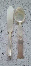 Caviar Spoon & Knife Mother Of Pearl