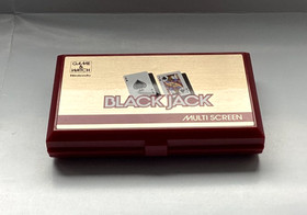 Vintage 1985 GAME & WATCH - BLACK JACK BJ-60 - LCD Game (Very Good Condition)