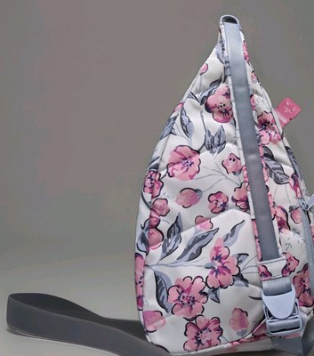 Vera Bradley ReActive Sling Backpack Hummingbird Blooms  display picture 2
