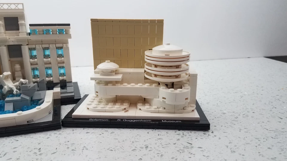 ❤️ LEGO Architecture 21003 Space Needle 21004 Museum 21020 Trevi Fountain - Image 2 of 4