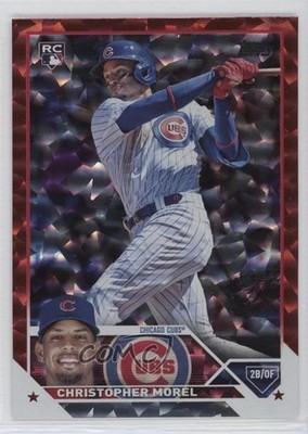 2023 Topps Series 1 Red Foil 21/199 Christopher Morel #308 Rookie RC 1u6