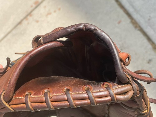 NOKONA N50 1st Base/Catcher’s Kangaroo Tan Leather, Left Hand Throw Glove, USA - Bild 7 von 11