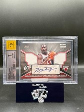 2005-06 SPx Michael Jordan Winning Materials Patch Autograph /25 BGS 7 Auto 10!!