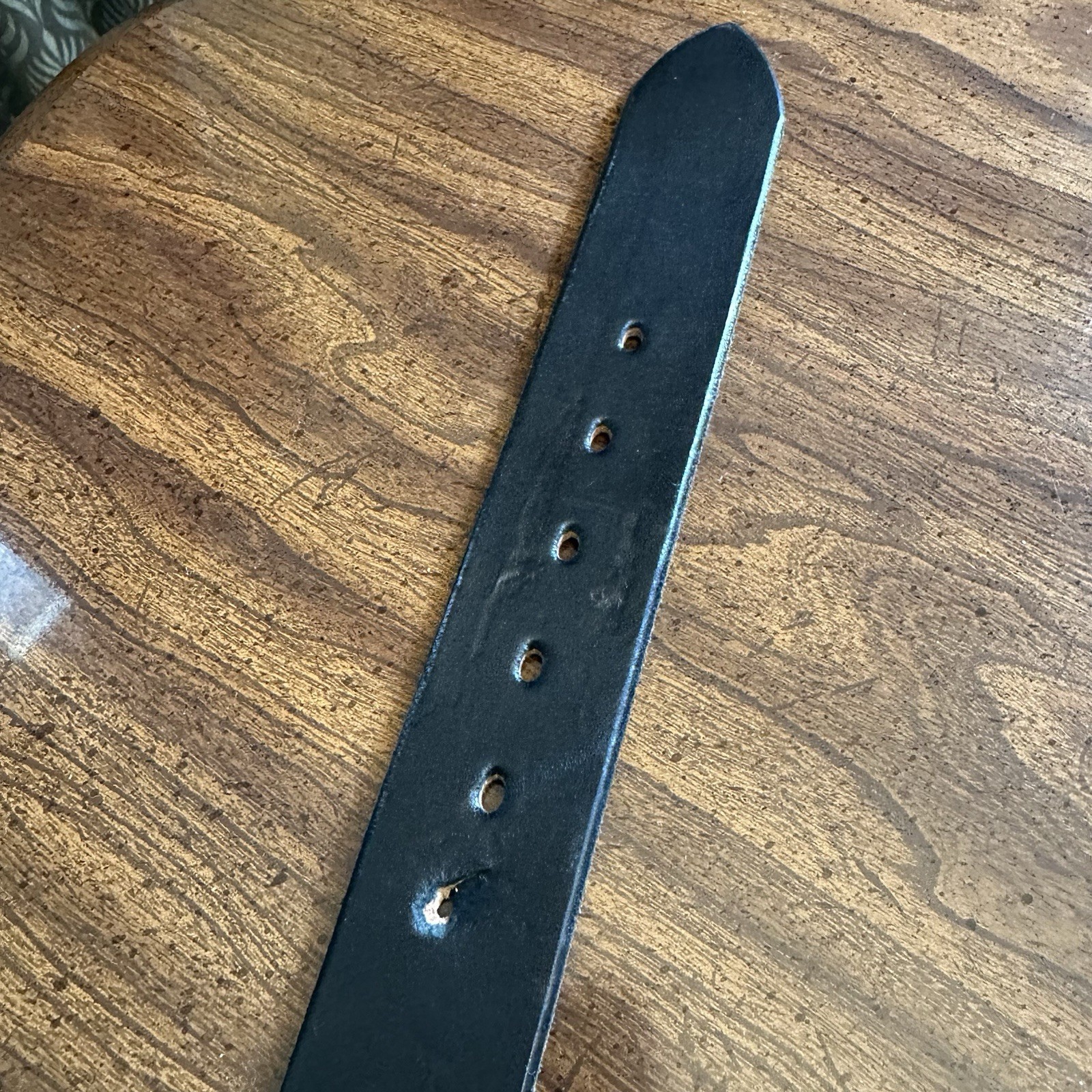 Carters Boots Repair Leather Belt Wolf Western Buckle - Made in USA - Men's 40