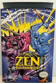 Zen Intergalactic Ninja Nes 100% CIB Complete In Box MINT!