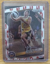 2025 Panini Prizm WNBA Kelsey Plum WNBA Logo Prizm #59 Los Angeles Sparks