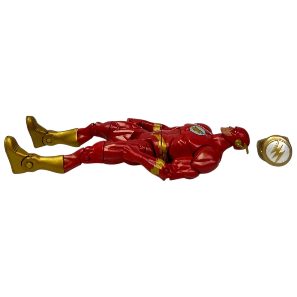 Figura Mattel 2013 DC Universe Signature Collection The Flash Wally West con anillo Foto 2 de 4