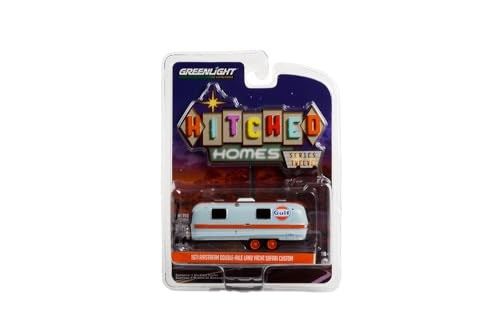 グリーンライト　エアストリーム　ランドヨット　カスタム Greenlight 1/64 Airstream Double Axle Land Yacht Safari