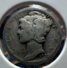1920-S  Mercury  Silver dime coin Good Older Coin 90% Silver