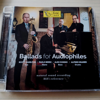 SACD  Scott Hamilton, Birro, Zunino, Kramer - Ballads for Audiophiles