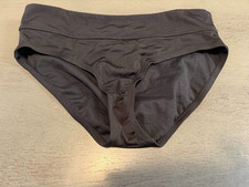 black NIKE lined swimsuit bikini bottom size medium