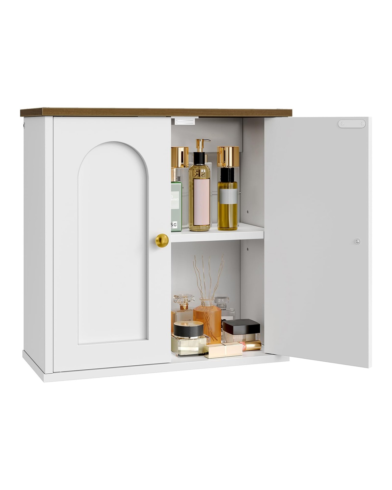 CHOEZON Bathroom Wall Cabinet, Medicine Cabinet with Adjustable Shelf, Modern...