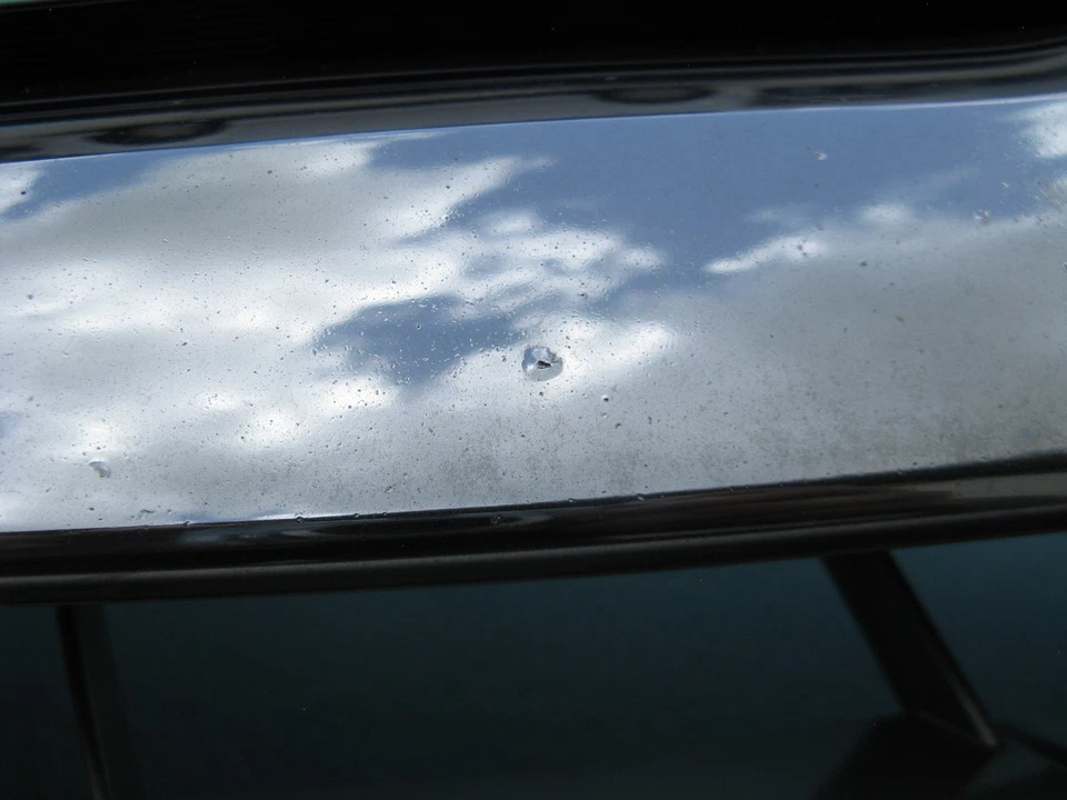 08 09 10 11 12 13 14 SUBARU TRIBECA UPPER TOP FRONT BUMPER GRILLE EMBLEM 二手 — 第 4/4 张图片