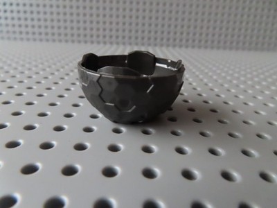 LEGO 1 x Alien Pod Container 4x4x1 2/3 13754  perl dunkelgrau