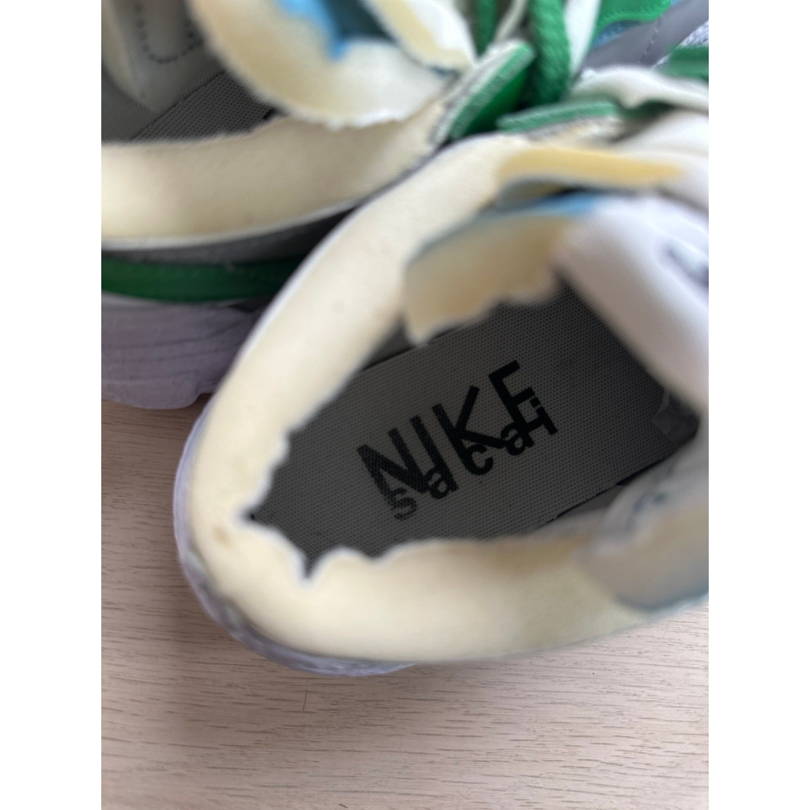SACAI X NIKE Blazer Nike x Sacai basso classico verde taglia 7 5 come nuovo