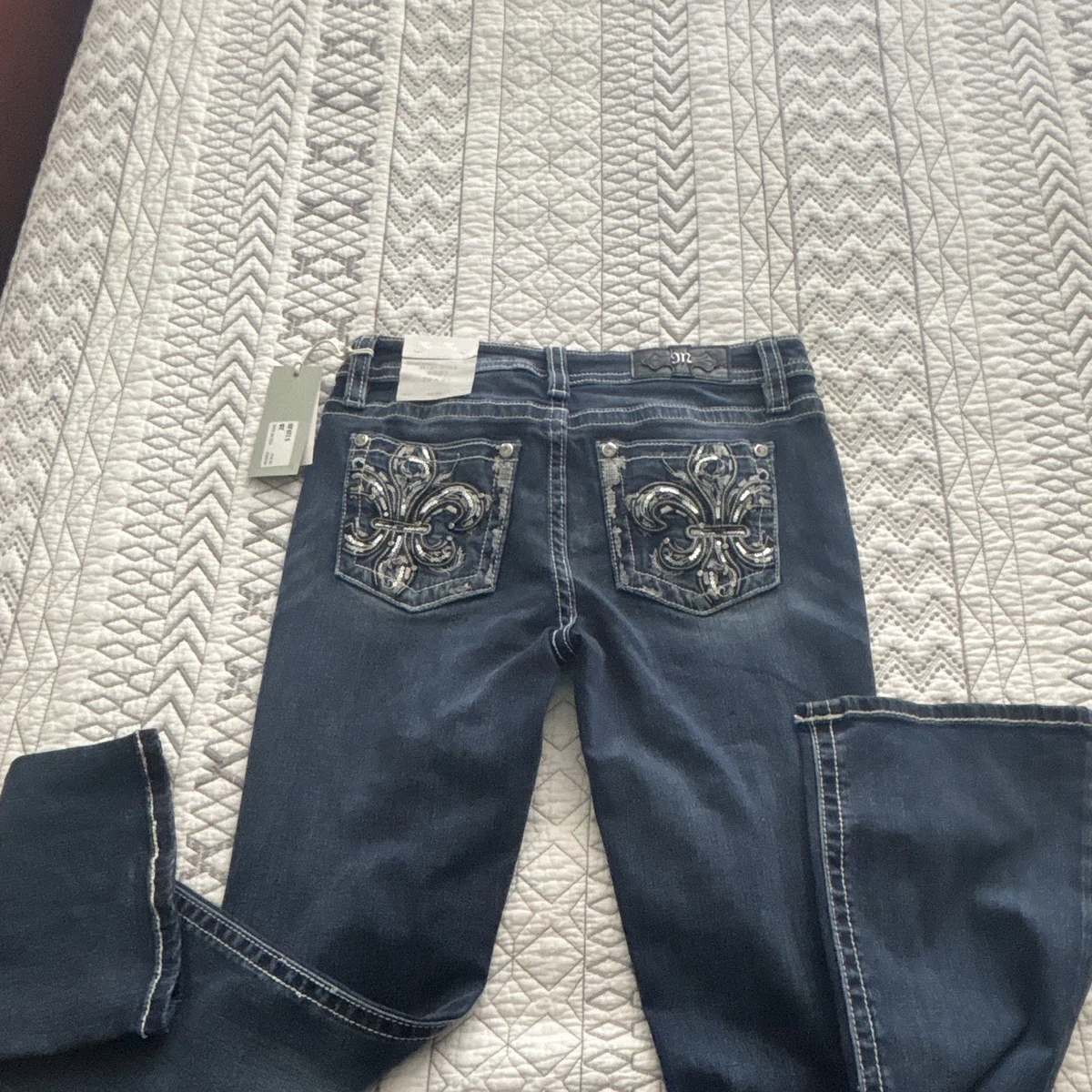 Miss Me Regular Size Low (6.5-8.5 in) Rise Jeans for Women for
