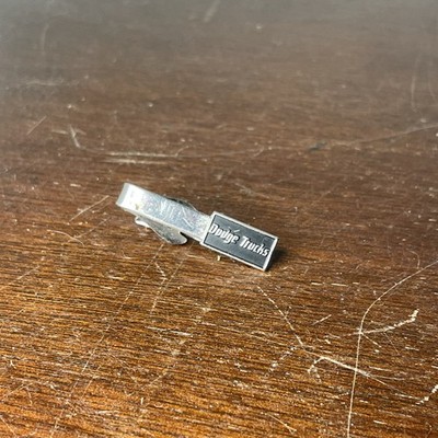 Dodge Trucks Souvenir Tie Clip Vintage Promotional Item Made In USA Adelboro