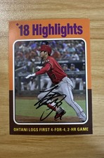 2019 Topps Archives - High Number 1975 Highlights Design Shohei Ohtani #316
