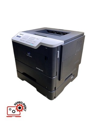  Konica Minolta bizhub 4702P Laserdrucker LAN A4 Toner 100% gedruckt