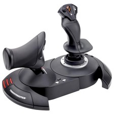 T-Flight Hotas X - Flight Throttle and Joystick with 12 Programmable Buttons,...