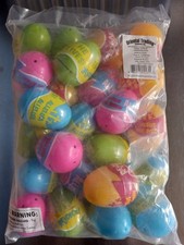 Religious Phrases Toy-Filled Easter Eggs 2dz. - New