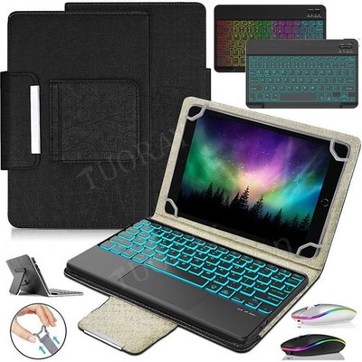 Für iPad 11th Generation 11'' A16 2025 QWERTZ Tastatur Maus mit Universal Hülle