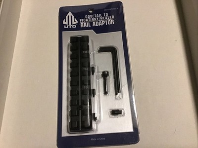 UTG New Gen Dovetail To Picatinny / Weaver Adaptor Mount - MNT-PMTOWL-A