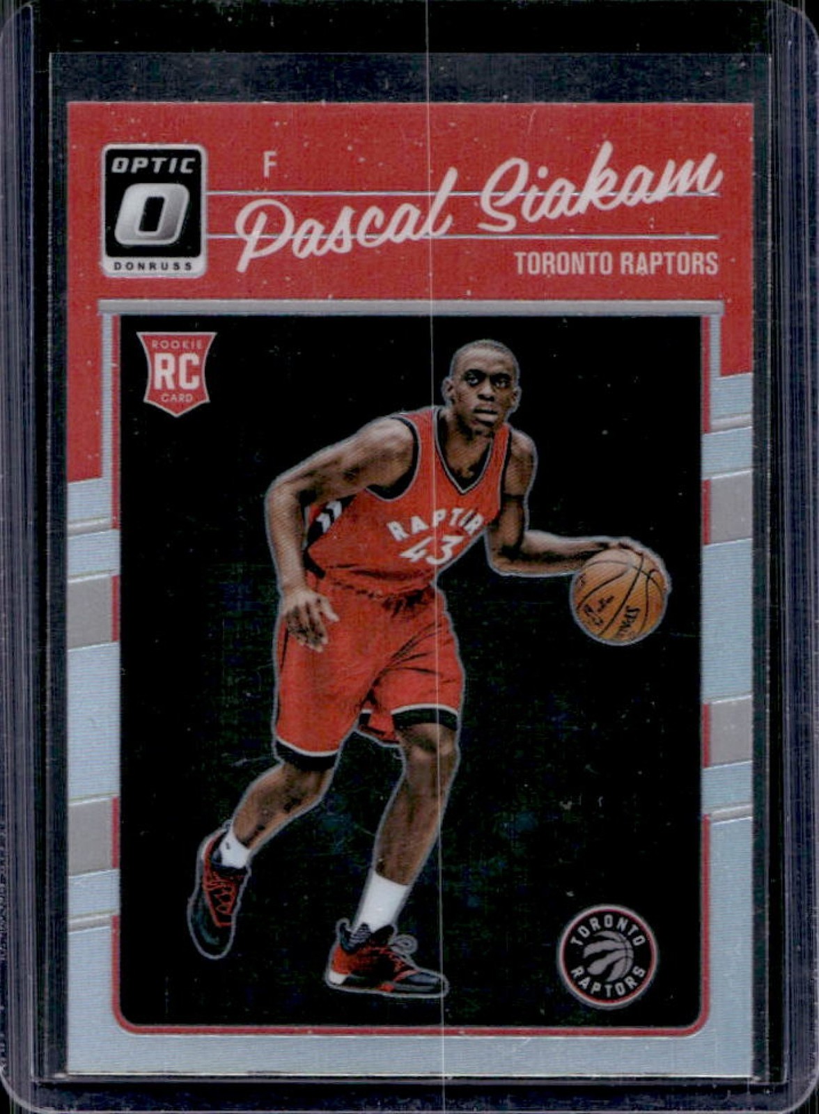 2016-17 Panini Donruss Optic Pascal Siakam RC Holo Rookie #171 Raptors