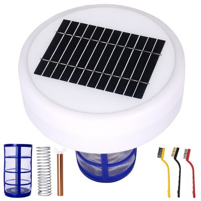 Solar Pool Ionizer Floating Copper Ion Pool Cleaner Reduce Chlorine 35000 Gallon