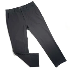 PROOF Huckberry Nomad Pants Straight 4-Way Stretch DWR Chino Gray Mens W34xL29