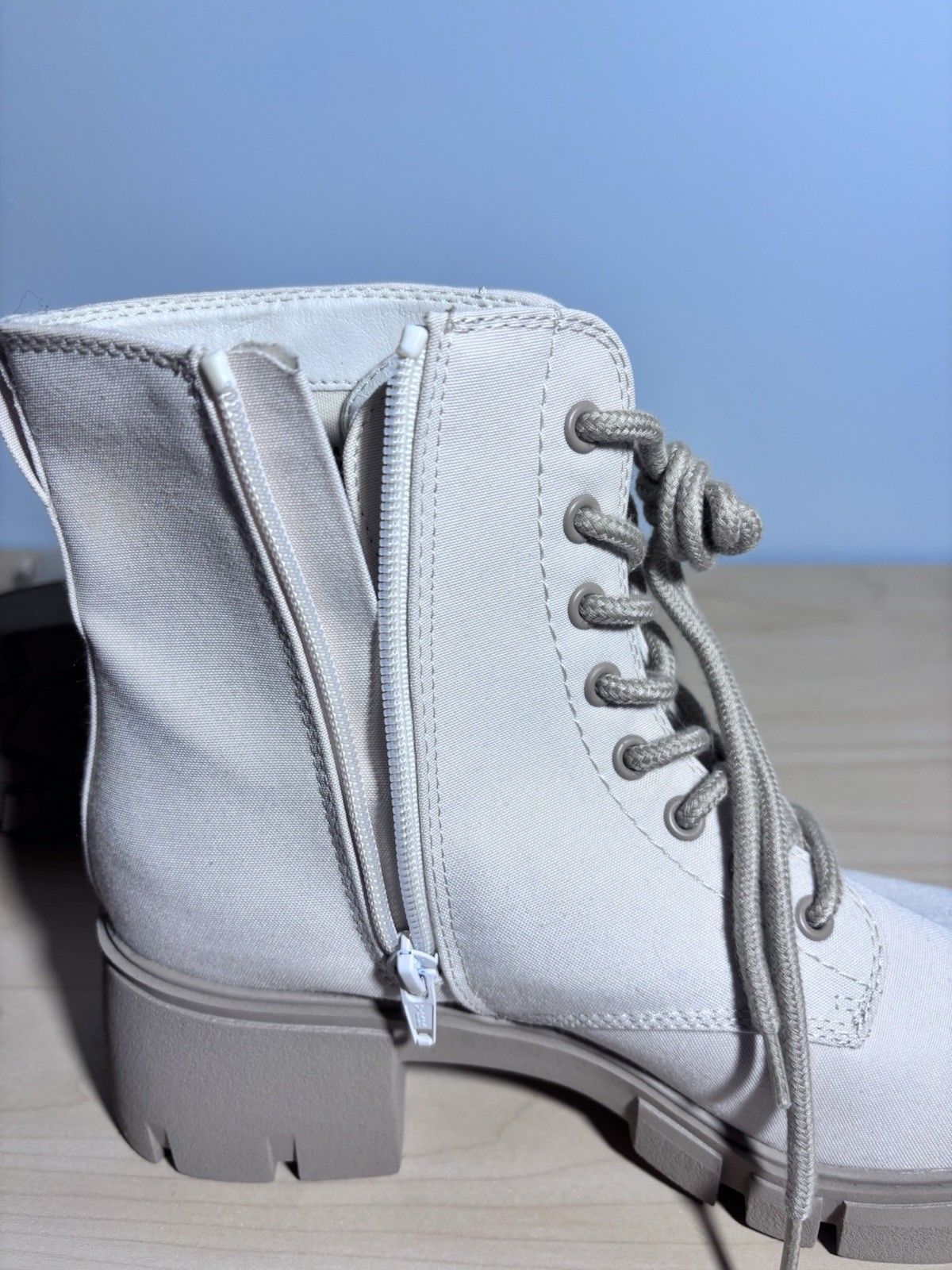 Universal Thread Chunky Sole Platform Combat Boot… - image 8