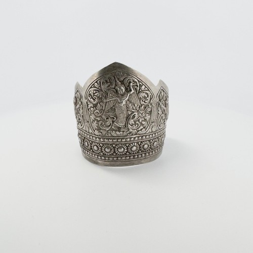 Jonc Avec Plumes En Argent 925 - 4,23 Grammes - Occasion - Bijou Bohème