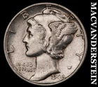 1940 Silver Mercury Dime - Scarce  Better Date  No Reserve  #i720