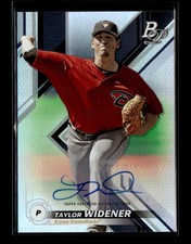 2019 Bowman Platinum #TOP-36 Taylor Widener Top Prospects Autographs