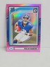 2024 Donruss- Malik Nabers Rated Rookie Pink Prizm Optic New York Giants  