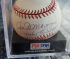 Joe DiMaggio Signed Official National League Baseball PSA/DNA LOA #Z09670
