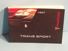 97 1997 Pontiac Trans Sport Owners Manual 97 1997 Pontiac Trans Sport Owners Manual