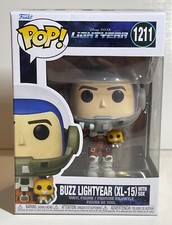 Figura Funko Pop Pixar Disney Lightyear Buzz Lightyear XL-15 con Sox #1211 NIOB