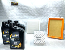 KIT TAGLIANDO ORIGINALE FIAT TIPO 1.4 BENZINA 95 120 CV SELENIA K 5W40 + FILTRI