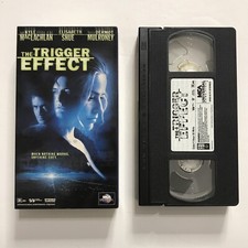 The Trigger Effect VHS Kyle MacLachlan Elisabeth Shue Dermot Mulroney