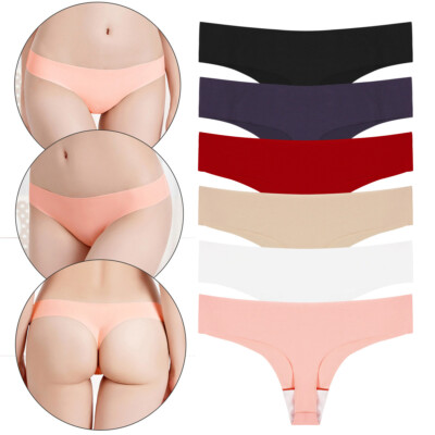 Women Panties Seamless Briefs Knickers G-string Underwear Lingerie Thongs VG Women Panties Seamless Briefs Knickers G-string Underwear Lingerie Thongs VG