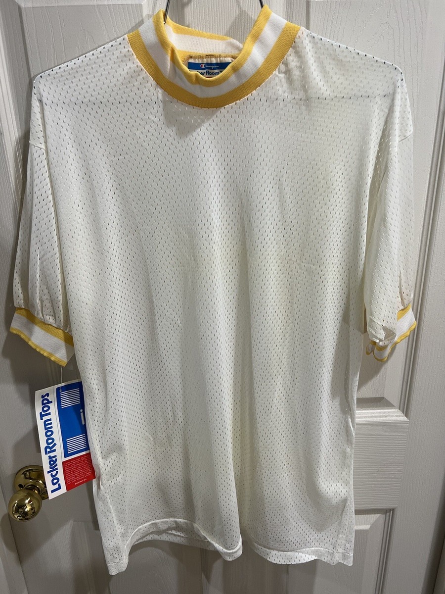 80s Champion Football Mesh T-shirt 92番 Vtg 70s 80s Champion Mesh Athletic Jersey Shirt High School